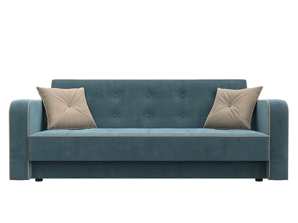 Диван-книжка Тур Велюр бирюзовый - Вид 2