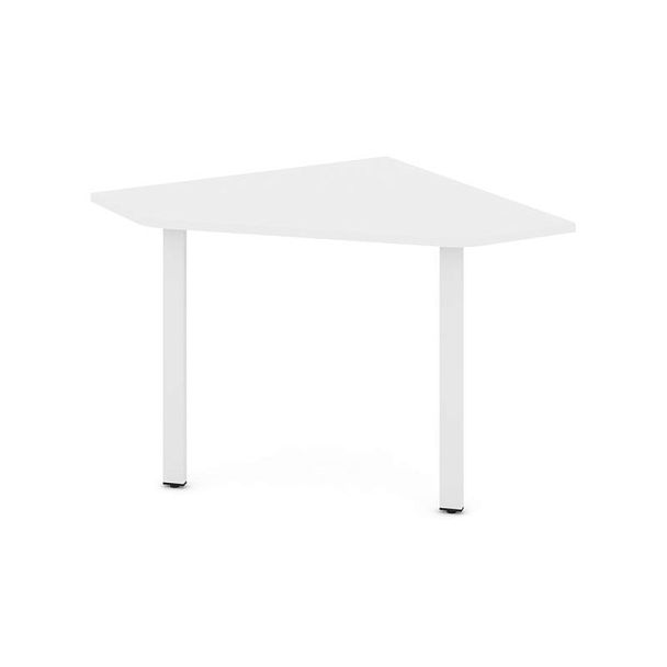 Стайл Проджект Угловой элемент перег. стола SN-6.UPRG-001 Белый/Металл Белый 1180*1180*750 - Вид 1