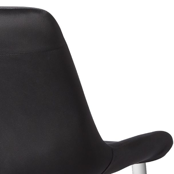 Комплект полубарных стульев Эйден, черный H-75/белый, 3 шт. - Вид 8