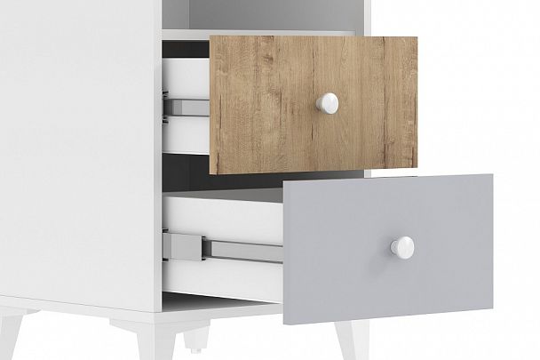 Стеллаж комбинированный Морти НМ 041.14 - Вид 5