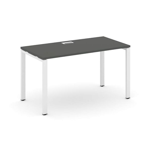 Стайл Проджект Стол письменный SN-6P.SP-012 Антрацит/Металл Белый 1180*700*750 - Вид 1