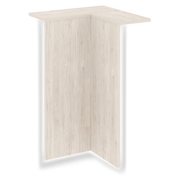 Onix Колонна угловая с подсветкой внутренняя левая O.R-KU.VNU.S (L) Денвер светлый 759*759*1175 - Вид 1