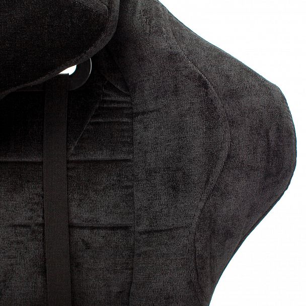 Кресло компьютерное Zombie VIKING KNIGHT, 2 подушки, ткань, черное, 1379928 - Вид 16