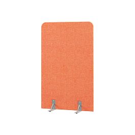 Перегородка акустическая прямая Everprof EVO Acoustic на опорах 1000х28х1600 Ткань Romeo 08 - Фото предпросмотра