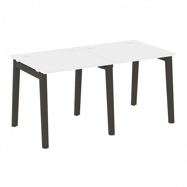 Рабочая станция "Onix wood" OW.RS-2.0.8 белый/дуб темный - Вид 1