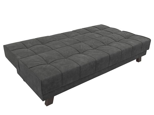 Диван прямой Винсент Велюр серый - Вид 7