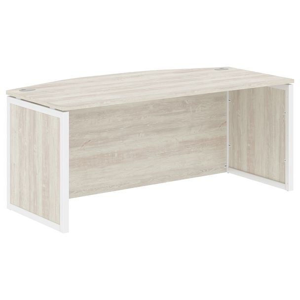 Стол руководителя XQPET 189H Сосна Эдмонт/Белый 1800х914х750 XTEN-QP - Вид 1