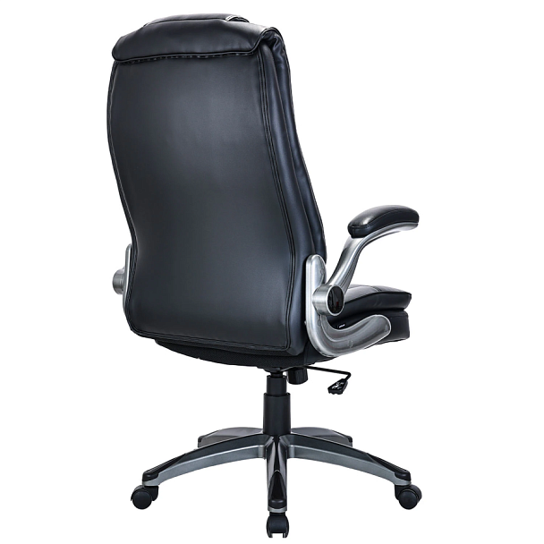 Кресло BRABIX PREMIUM "Paradigm EX-556", пружинный блок, рециклированная кожа, черное, 532976 - Вид 7