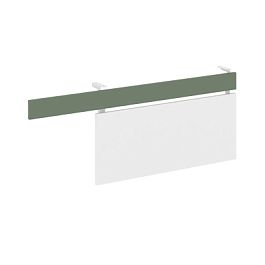 Concept Царга стола с опорной тумбой CN.CST-004 Кобо/Белый Бриллиант/Металл Белый 1430*18*458 - Фото предпросмотра