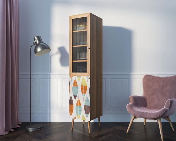 Буфет Berber узкий принт 48 арт BB39/Print_48 - Вид 3