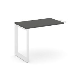 Style Project Next Брифинг-приставка SN-59O.BR-001 Антрацит/Металл Белый 580*600*750 - Фото предпросмотра