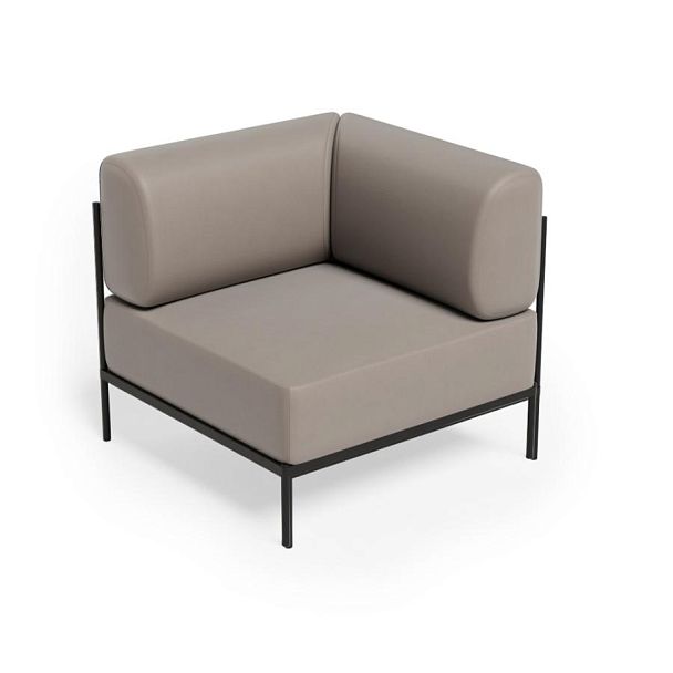 Rio Модуль угловой РСЕ-02 Линкольн 201/Металл Черный 810*810*770 - Вид 1