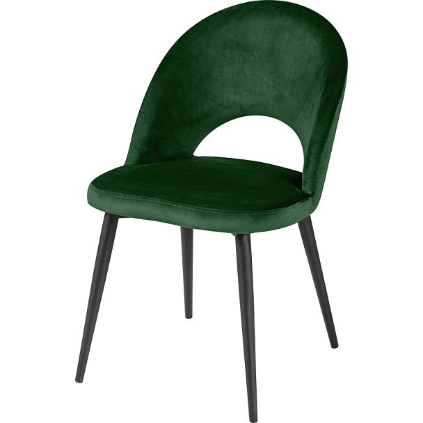 Комплект кухонных стульев Рэди зеленый велюр/черный, 4 шт. - Вид 1