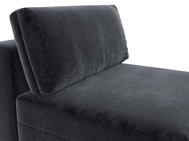 Модуль диван Лига-060 НПБ Велюр серый - Вид 3