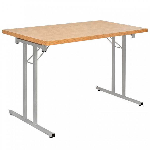 Стол складной "Трапеция" 1500x500 нерж. сталь - Вид 1
