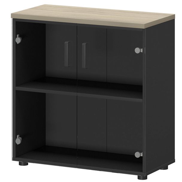 Шкаф СМШ-28С Графит/Кронберг 792x380x835 Смарт - Вид 1