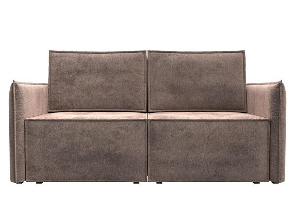 Диван прямой Либерти мини Велюр бежевый - Вид 2