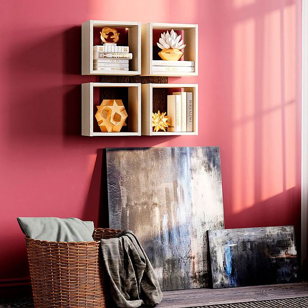 Полка Ион 5 венге/лоредо - Вид 2