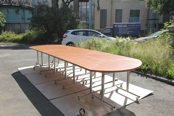 Стол складной "Флип-топ" трапеция 1800x600 - Вид 16