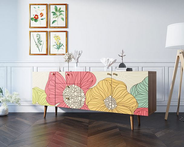 Комод "Berber" удлиненный принт 5 - Вид 5