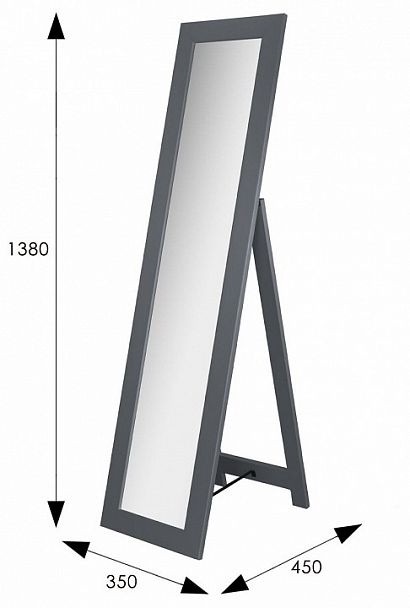 Зеркало напольное BeautyStyle 8 - Вид 7