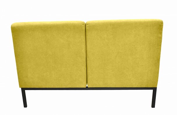 Диван "Стокгольм" двухместный жёлтый - Вид 6