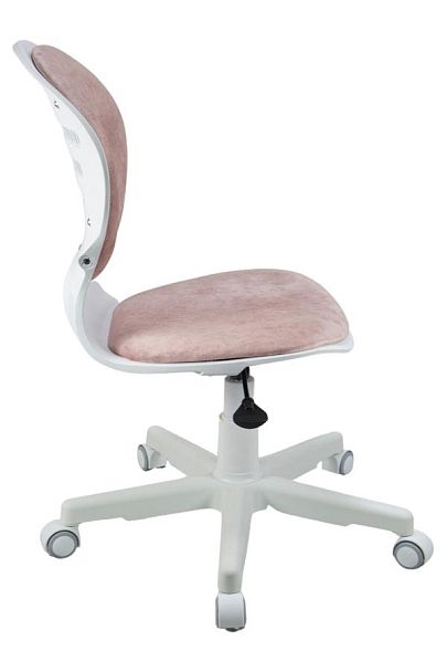 Кресло 1139 FW PL White велюр Bliss 08 розовый - Вид 2