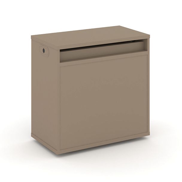 Estetica Набор №1. Тумба одиночная+топ ES.NB.1T-1 Латте 750*410*750 - Вид 1