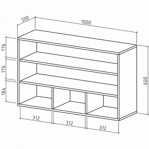 Тумба навесная Мария-12 - Вид 2