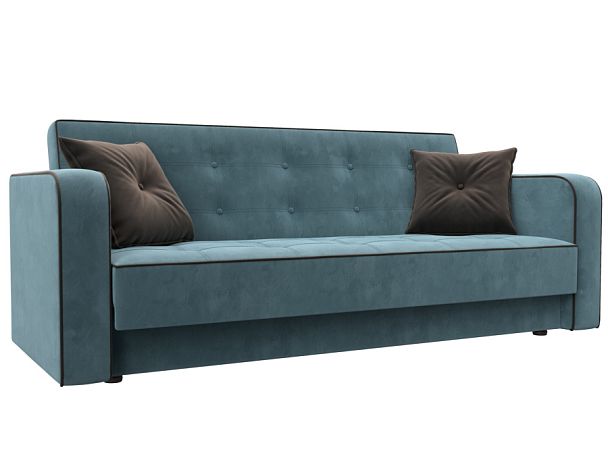 Диван-книжка Тур Велюр бирюзовый - Вид 1