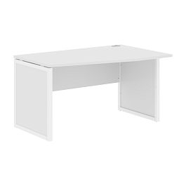 Стол эргономичный XQPCT 149(R) Белый/Белый 1400х900х750 XTEN-QP - Фото предпросмотра