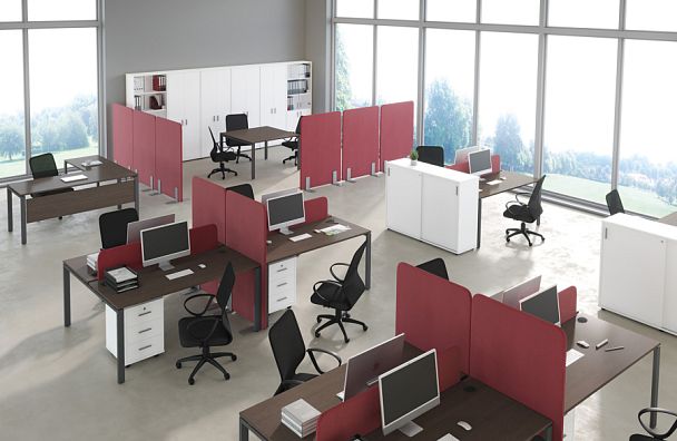 Удлинитель бенч-системы Trend Metal 160x123x75 тёмный дуб - Вид 21