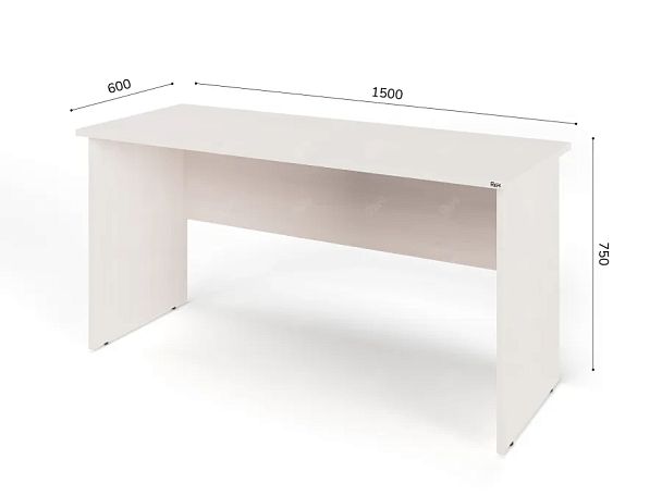 ЛАЙТ / LIGHT RLG001-15x6 Прямоугольный стол 150x60x75 Дуб Молочный - Вид 2