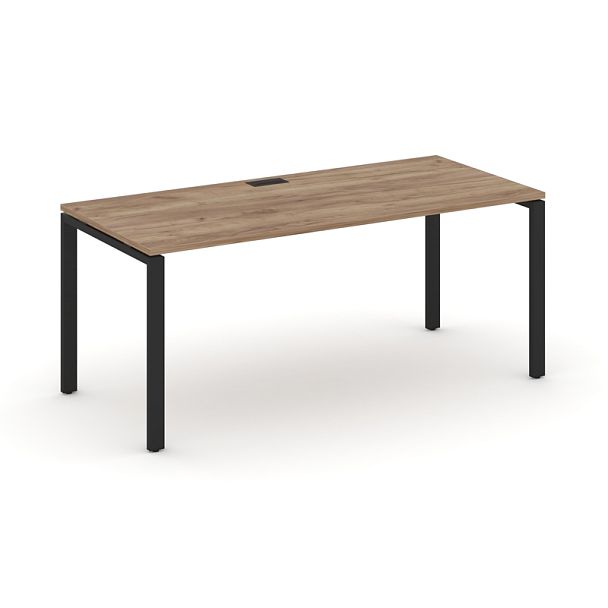 Style Project Direct Direct Стол письменный SN-6P.SR-014.M Дуб Табак/Металл Черный 1580*700*750 - Вид 1