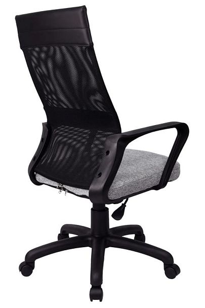 Кресло 1166 TW PL Сетка/Ткань Серый - Вид 3