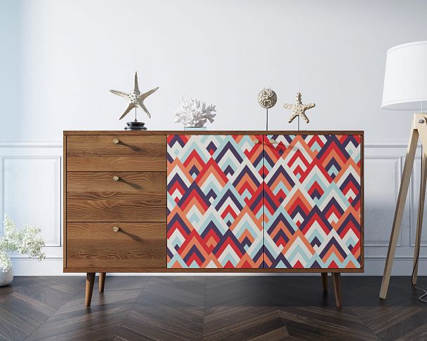 Комод "Berber" с двумя дверками и ящиками 2 принт - Вид 7