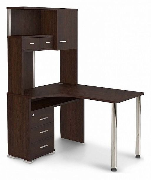 Стол компьютерный Домино СР-130 Венге левый - Вид 1