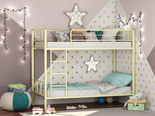 Двухъярусная кровать "Севилья-2" слоновая кость - Вид 1