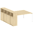 /catalog/kategorii/stoly/rabochie-stantsii-i-bench-sistemy/metal-system-quattro-r-st-s-shkafom-kupe-na-p-obraznom-m-k-50bp-rs-sshk-4-5-t-akatsiya-belyy-metall-/ - фотография
