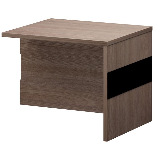 Конференц-приставка КТ-09.38 Темный шимо 900x800x750 Акцент - Вид 1