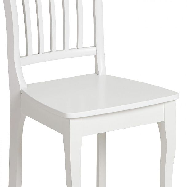 Комплект деревянных стульев с жестким сиденьем Элин Белый, 4 шт. - Вид 11