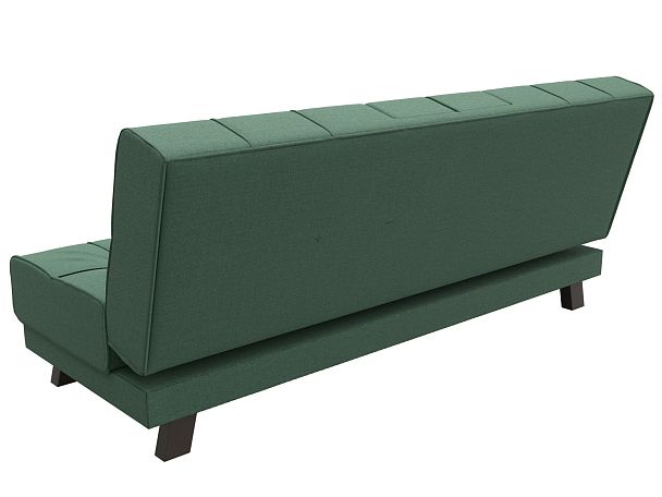 Диван прямой Винсент Рогожка зеленый - Вид 6