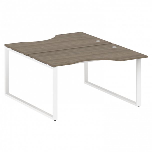 Рабочая станция "Metal System" БО.РАС-СА-2.2 вяз/белый - Вид 1