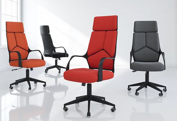 Кресло CHAIRMAN 525, ткань, красный - Вид 6