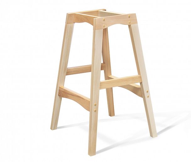 Стул барный Sheffilton SHT-ST35/S65 тихий океан/прозрачный лак - Вид 6