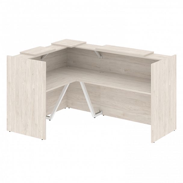 Ресепшн Г-образный "Onix" O.R-K-23 денвер светлый - Вид 1