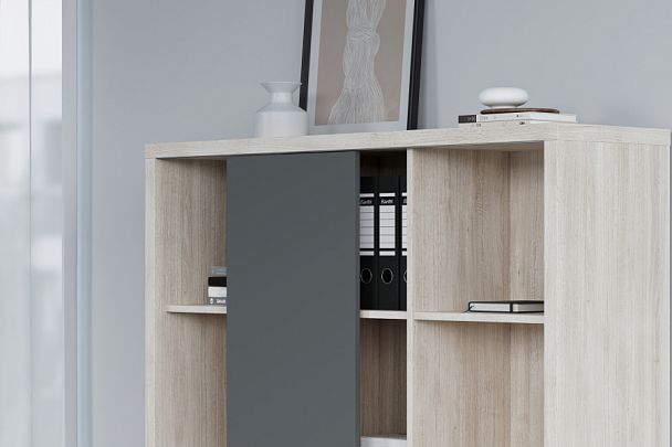 Креденция тип 2 Zion 150x57x65 дуб шамони светлый - Вид 16