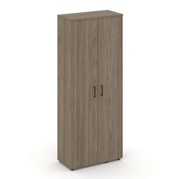 Стайл Проджект Гардероб широкий неглуб. SN.GB.E-003 Вяз Благородный/Черный Ручки 796*400*1982 - Вид 1