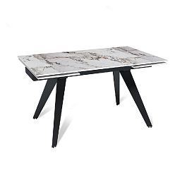 Стол раскладной Rhein (140+40+40), керамика глянцевая Pandora - Фото предпросмотра