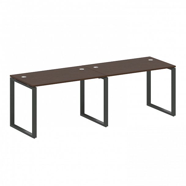 Рабочая станция "Metal System" БО.СМ-2.2 венге/антрацит - Вид 1